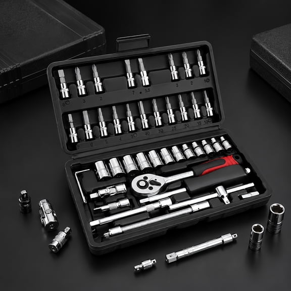 44 PCS-Socket Wrenches & Sets
