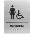 thumbnail image 1 of unbranded Señal Adhesiva Para Puerta Con Braille Para Uso En Locales Y Oficinas, 1 of 5