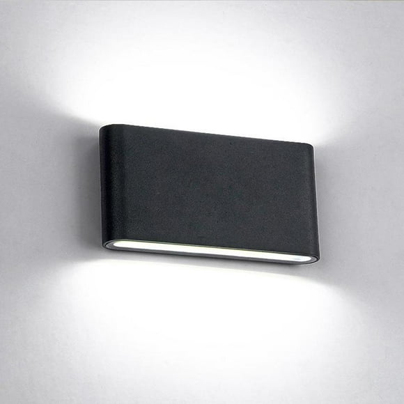 Lámpara de pared LED Colco Moderna a prueba de agua empotrable 12W Negro