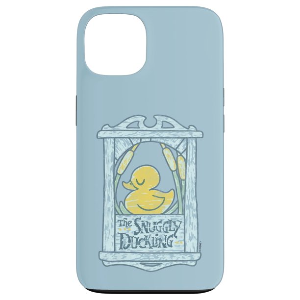Funda para iPhone 13 Disney Enredados El Patito Acurrucado