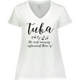 thumbnail image 3 of Inktastic Amazing Tuba Women's Plus Size V-Neck T-Shirt, 3 of 5