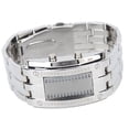 thumbnail image 4 of Men's Watch, Binary Time Mode Display Business Watch Exquisite Accurate  For Husband For Daily Wear Men's Silver, 4 of 8