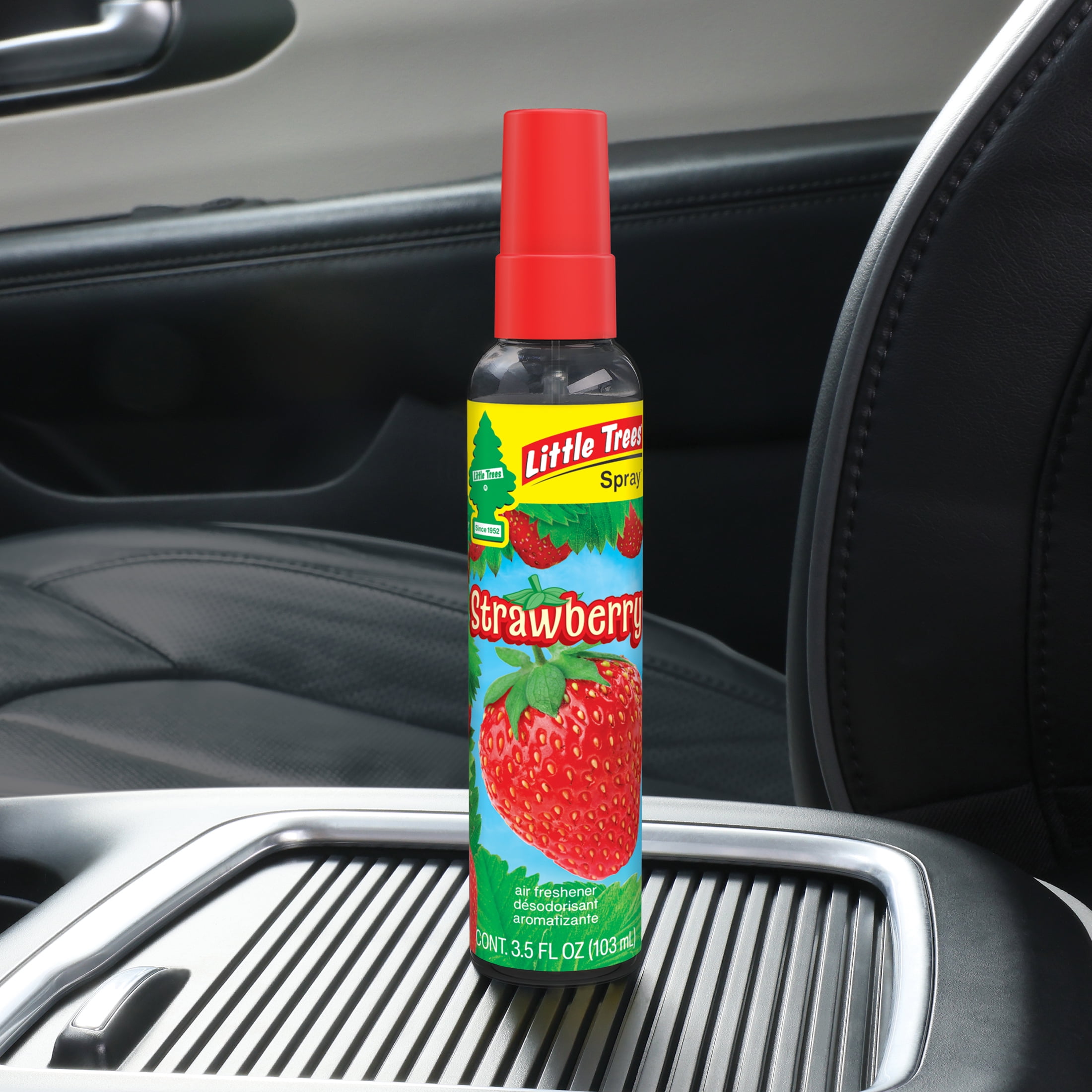 Little Trees Air Freshener Spray Strawberry 3.5 fl oz. - Walmart.com