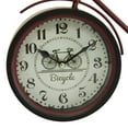 thumbnail image 4 of DecMode 9" Red Metal Bike Clock, Set of 2, 4 of 10