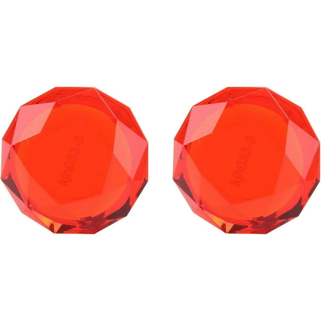 HUGFEGWE Thumb Grips Cover Professional Silicone Controller Thumb Stick Grip Joystick Button Cap Cover Universal Rocker Cap for PS3/PS4(red) U2536-13633