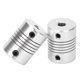 thumbnail image 5 of 2 piezas de acoplamiento de eje, codificador flexible, acoplador de aleación de aluminio, motor paso a paso, impresora 3D DIY, 5 x 8 mm, 5 of 12