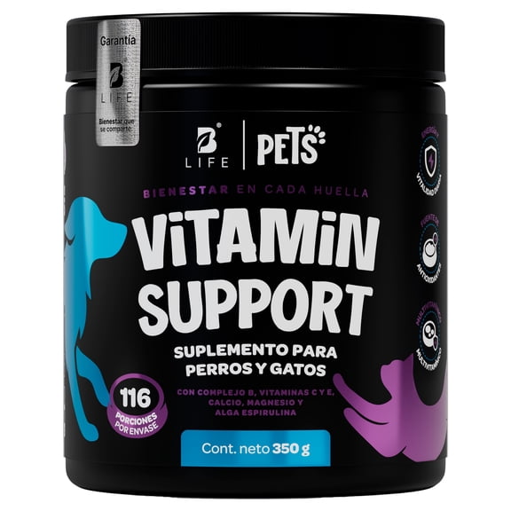 Suplemento para perros y gatos Blife B Pets Vitamin Support