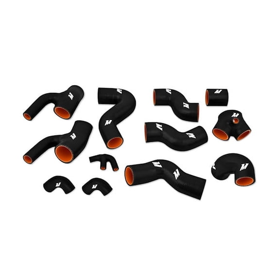 Mishimoto MMHOSE-S4-97TBK Silicone Turbo Hose Kit Compatible With Audi S4 1997-2002 Black