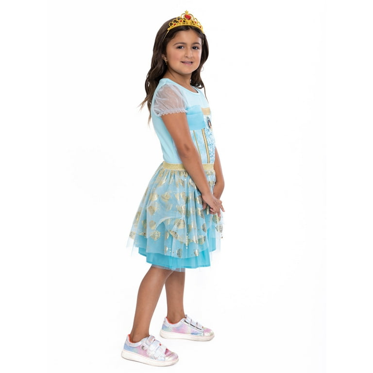 Disney Princess Girls Jasmine Cosplay Dress Sizes 4 16 Walmart