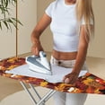 thumbnail image 3 of HELLHERO Ironing Board Cover, Flat Decoration with Elastic Edge Standard Size, Perfect for Home Laundry Room, Ideal Gift for Craft Enthusiasts (Pinecone Leaves, 15" x 54"), 3 of 6