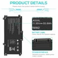 thumbnail image 4 of LK03XL Battery For HP ENVY X360 17-ce 17m-ce, 4 of 5