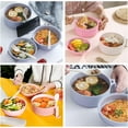 thumbnail image 2 of Under $5,Ramen Bowls with Chopsticks and Spoon Dishwasher-Safe,BPA-Free,Ramen Noodles Bowl Set Microwavable Ramen Cooker with Handles for College Dorm Room Apartment Essentials, 2 of 8