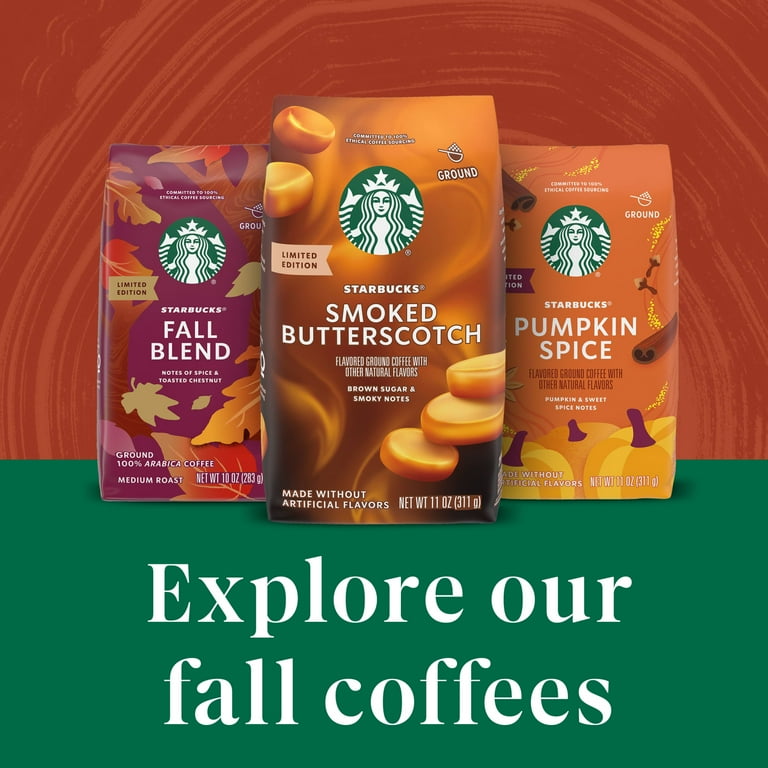 Starbucks Premium Seasonal Fall Blend, Medium Roast Ground Coffee