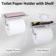 thumbnail image 3 of Juego de accesorios para baño de 5 piezas, incluye toallero de 16 pulgadas, aro para toallas, soporte para papel higiénico con estante, 2 ganchos, plateado, 3 of 5