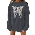 thumbnail image 1 of Camisas sexy de invierno para mujer Cuello redondo Manga larga Tops Impreso Sudadera regular Blusa Fridja fjkfkj1170, 1 of 4
