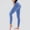 Sky Blue, variant on Best Yoga Pants for Women Soft Leggings for Women Stretchy High Waist Belly Control Workout Trousers Solid Color Casual Tights Slim Fit Fitness Athletic Jogger Sky Blue