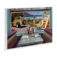 thumbnail image 4 of Stupell Industries Vintage Diner Beach View Transportation Painting Unframed Art Print Wall Art, 15 x 10, 4 of 8