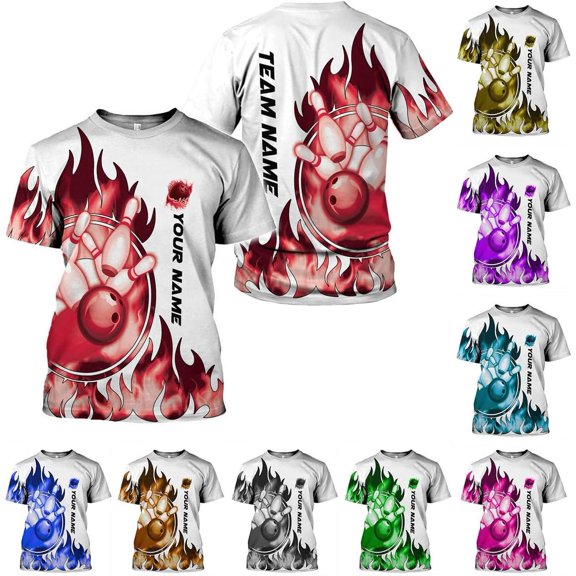 Personalized Bowling Shirt - Custom Bowling Gift for Women & Men (DefaultTitle, S)