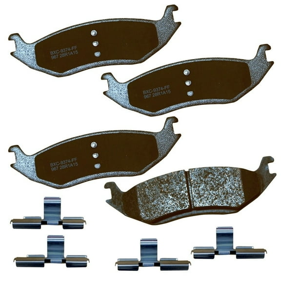 Bendix Brakes Disc Brake Pad Set Fits select: 2013-2018 RAM 1500, 2007-2012 DODGE RAM 1500