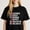 Black-2, variant on Women's Dad Off Duty Go Ask Your Mom Graphic T-Shirt S-4XL Mother's Day Gift