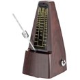 thumbnail image 1 of Zshan Mechanical Square Spring Metronome with Accurate Timer and Tempo for Guitar Piano Bass and Other Musical Instruments, Ideal for Music Lovers, Beginners or Musicians (Teak), 1 of 5