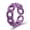 F, variant on Resin Rings Acrylic Cute Trendy Rings Colorful Rhinestone Rings Jewelry Plastic retro fashion design style finger