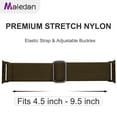 thumbnail image 3 of Pulseras Maledan de nailon elástico, paquete de 10 unidades, Apple Watch de 44 mm, 3 of 9