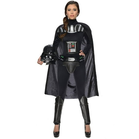 Star Wars Darth Vader Female Bodysuit Women's Adult Halloween (Best Darth Vader Costume)