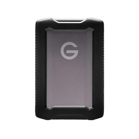 SanDisk Professional - G-DRIVE ArmorATD 2TB External USB-C Portable Hard Drive - Black