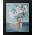 thumbnail image 2 of Charest, Doris 15x18 Black Modern Framed Museum Art Print Titled - Serenity Flowers 1, 2 of 5