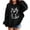 R528/Black, variant on Vividxx Hoodies For Girls Fashionable Cartoon Print Long Sleeve Hooded Sweatshirts Kids Casual Pullover Autumn Outerwear Streetwear 4-5 Years