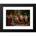 thumbnail image 2 of Frans Francken the Younger 18x14 Black Modern Framed Museum Art Print Titled - The Idolatry of Solomon (1622), 2 of 5