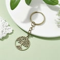thumbnail image 2 of 30Pcs Tibetan Style Alloy Tree of Life Keychains with Iron Split Key Rings, 2 of 3