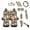 Bald Eagle Camouflage, variant on FUIALDOLG American Flag Auto Seat Covers 14Pcs Universal Car Interior with Steering Wheel Cover Shoulder Seat Belt Pads Front Rear Seats Protectors Patriotism Decor,250Years of Freedom
