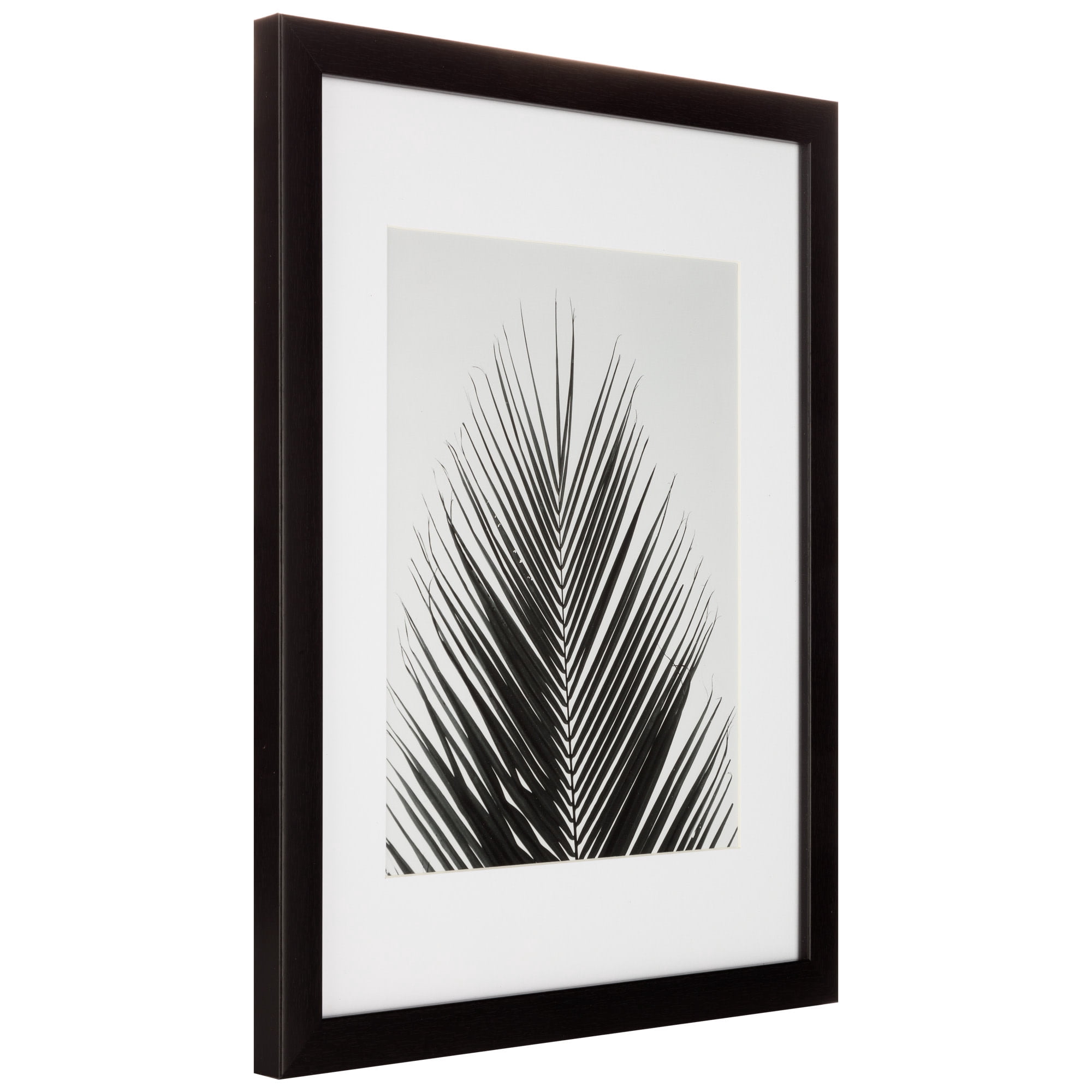 Instapoints 9 Piece 8" x 10" Rectangular Picture Frame Set with Hanging Template - Black