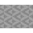 thumbnail image 1 of Ahgly Company Machine Washable Indoor Rectangle Transitional Gray Cloud Gray Area Rugs, 8' x 10', 1 of 7