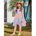 thumbnail image 7 of Arshiner Little Girls Tutu Dress Tulle Summer Formal Birthday Party Graduation Dresses Black 7-8 Years, 7 of 7