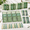 Green Color-12, variant on Classic Color 24-Piece Stationery Gift Set with Notebooks, Pens, Keychains and Coffee Cups