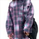 thumbnail image 3 of Camisas de Franela para Mujer, Blusa Informal de Algodón de Larga, Cuello Clásico con Botones, Blusas de Otoño 2025. Rosa M, 3 of 10