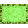 thumbnail image 1 of Ahgly Company Indoor Rectangle Oriental Green Traditional Area Rugs, 7' x 9', 1 of 4