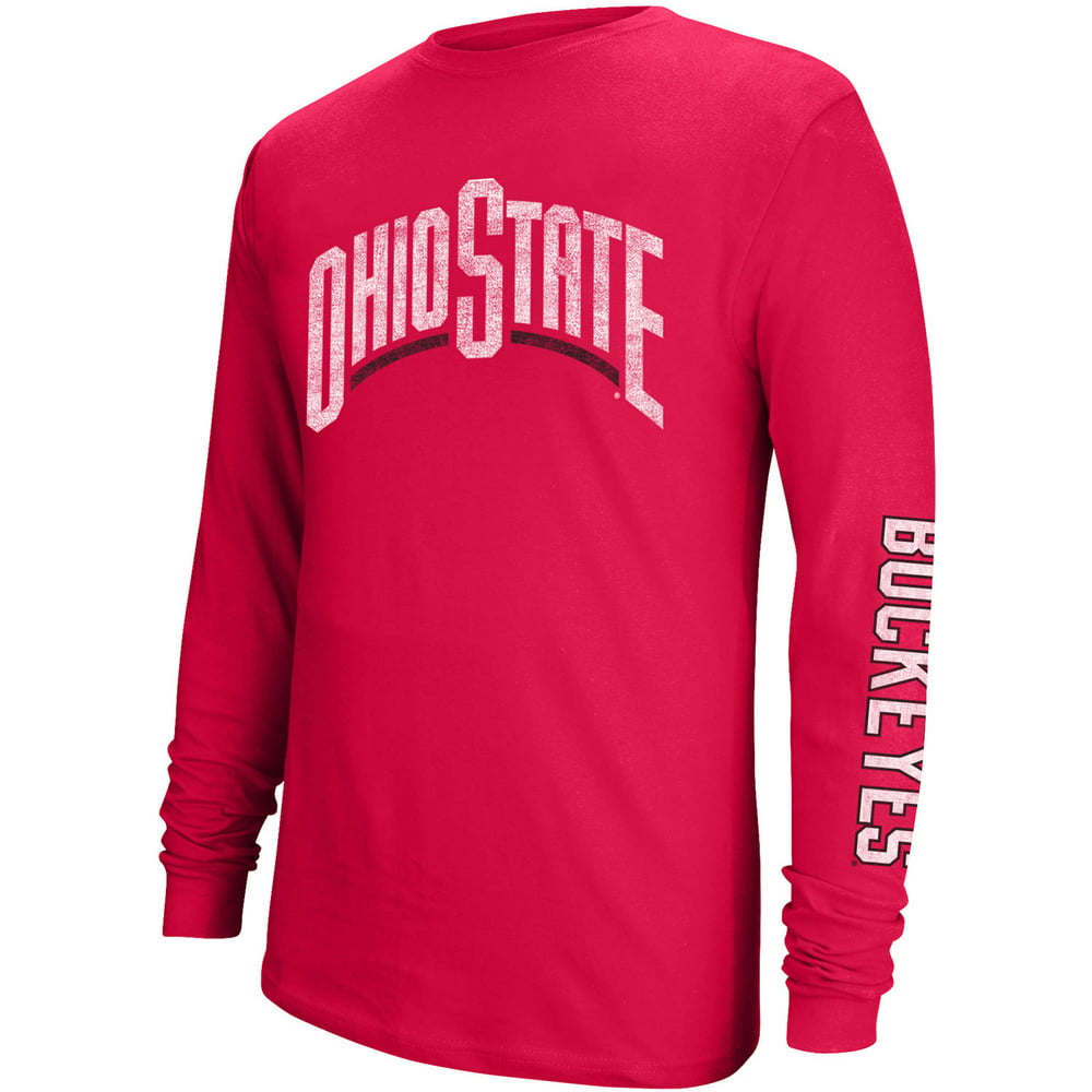NCAA - NCAA Ohio State Men's Long Sleeve Graphic Tee - Walmart.com ...