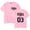 Pink, variant on Kidd G Merch T Shirts Classic Logo Tees Casual Summer Short Sleeve T-Shirt For Fans Unisex Hip Hop Clothes