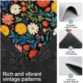 thumbnail image 3 of Pioneer Flower Floral Print Pattern Kitchen Rugs Sets Of 3,Kitchen Runner Rugs Non Skid Washable,Decorative Kitchen Floor Mats for Kitchen,Sink,Laundry,17"x30"+ 17"x47" + 17"x59", 3 of 6