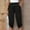 Black, variant on Azrian Pants for Women,Womens Plus Size Pants Fashion Casual Loose Soft Solid Color Mid Waist Thin Lace Up Pants