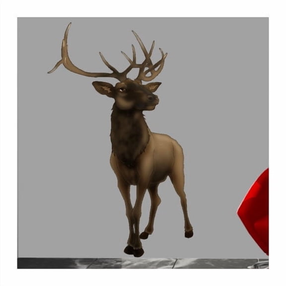 Wallhogs Elk Wall Decal