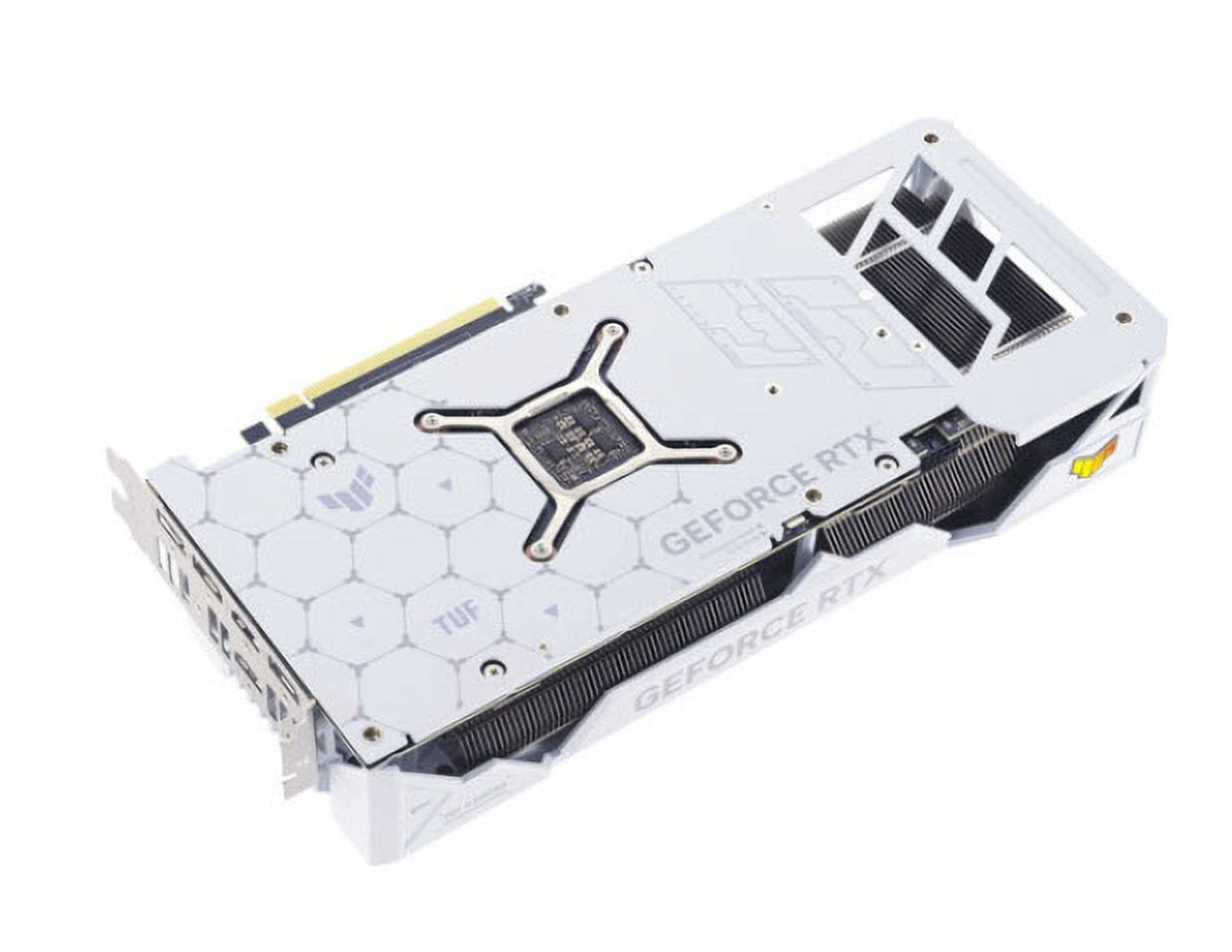 ASUS TUF GeForce RTX 4070 Ti SUPER White OC Edition Gaming GPU