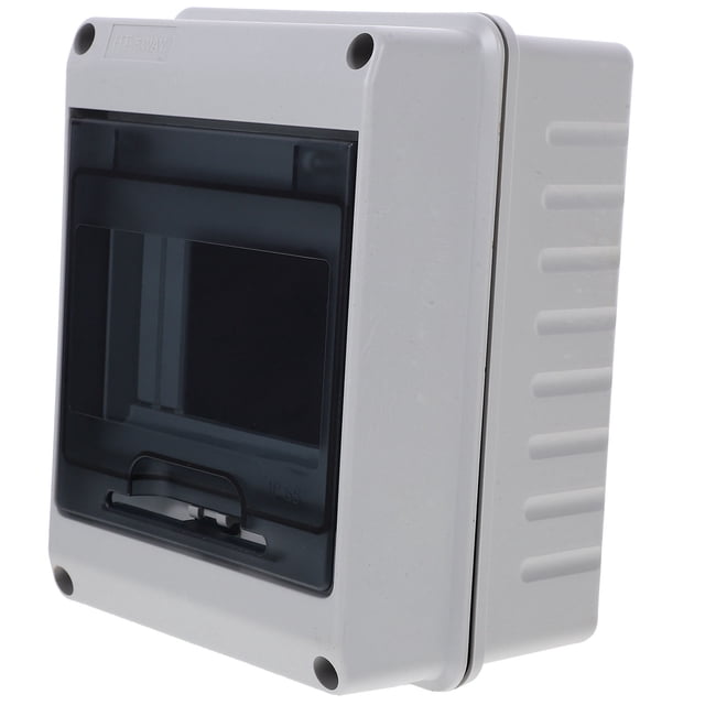 HINTRMENT Distribution Protection Box Weatherproof Connection Box Grey 1Set for Commercial Buildings