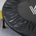 thumbnail image 3 of Mini Exercise Trampoline Rebounder Cardio Trainer Adjustable T-Bar Black, 3 of 9