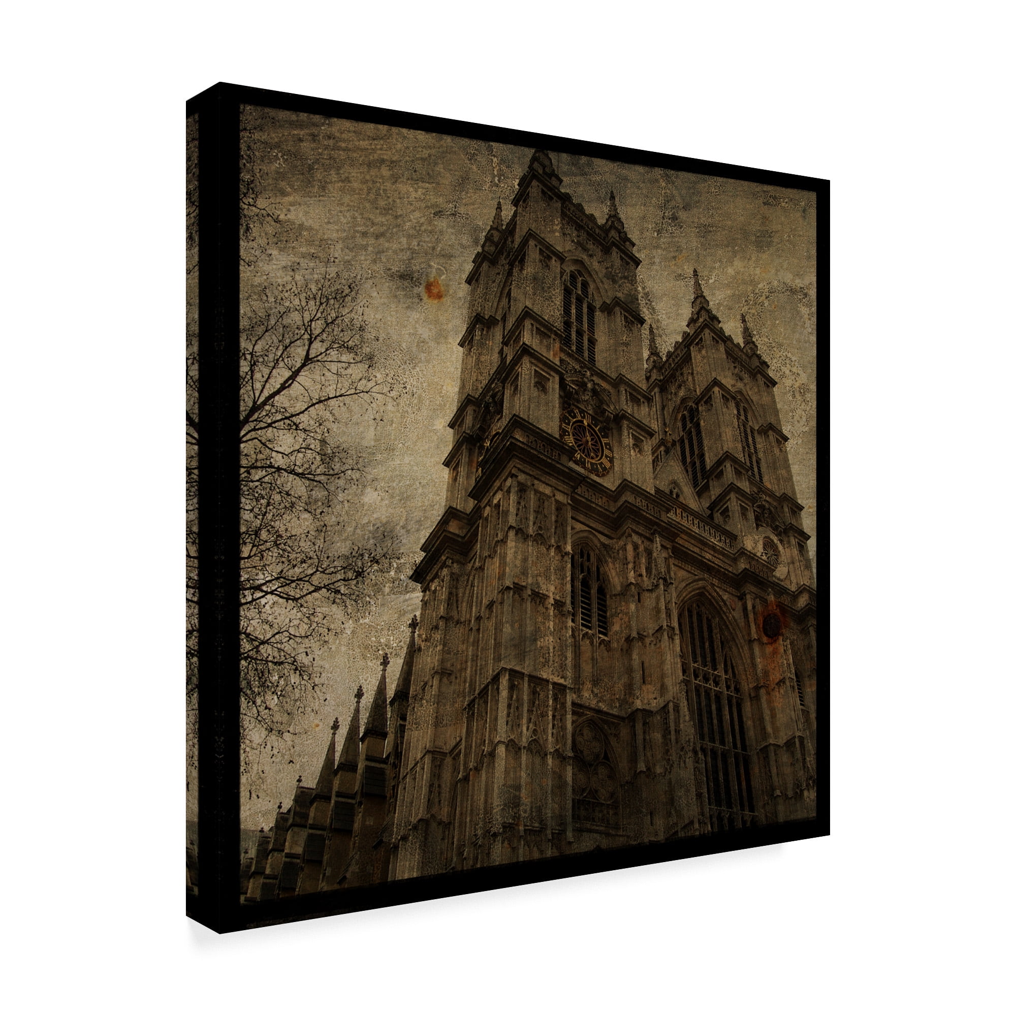 Trademark Fine Art 'West Minster Abbey' Canvas Art by John W. Golden