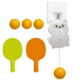 thumbnail image 4 of Entrenador de de mesa portátil, equipo de práctica de de interacción entre padres e hijos, colgante de autoentrenamiento para , blanco Soledad Entrenador de ping pong, 4 of 9